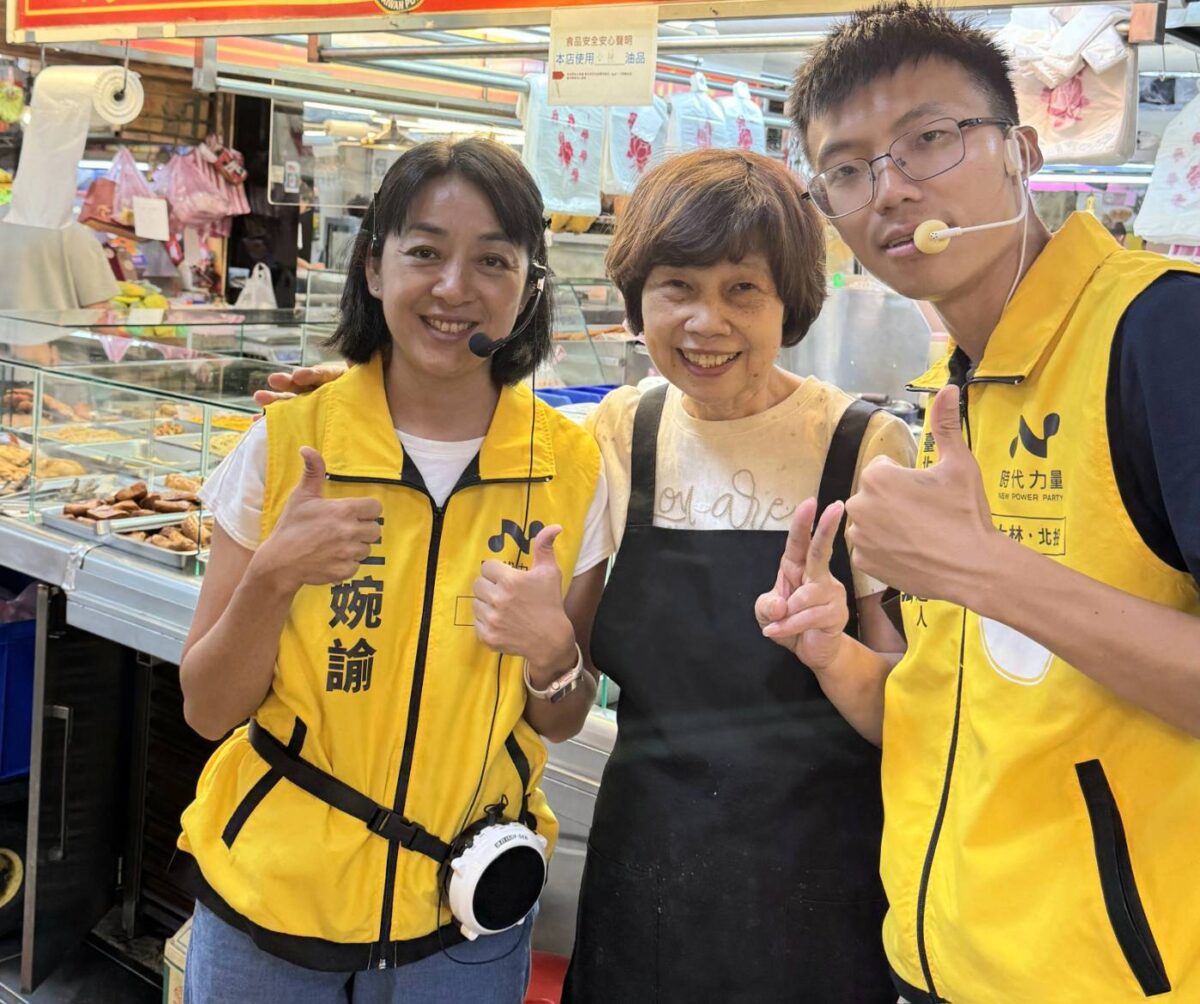 年輕有創意  改革有熱情  謝閔弘傳統市場請益  獲致民眾支持與期待  堅持呈現沒有包袱的改革動力