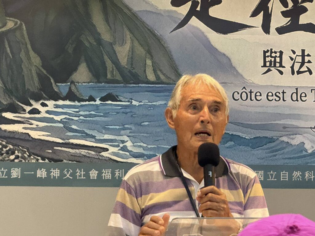 ▲劉一峰神父的翠綠眼睛裡，有著一種來自遠方的善良與溫暖。（圖/葉傑生 提供）