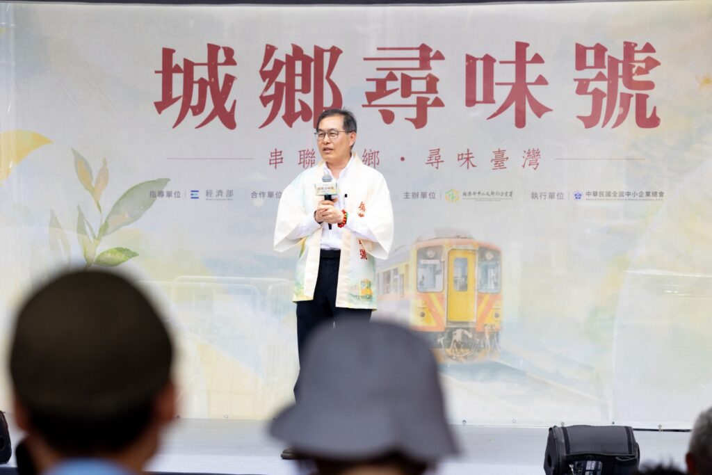 ▲臺鐡公司總經理馮輝昇致詞時表達對活動的支持與肯定。(圖/國營臺鐡 提供)