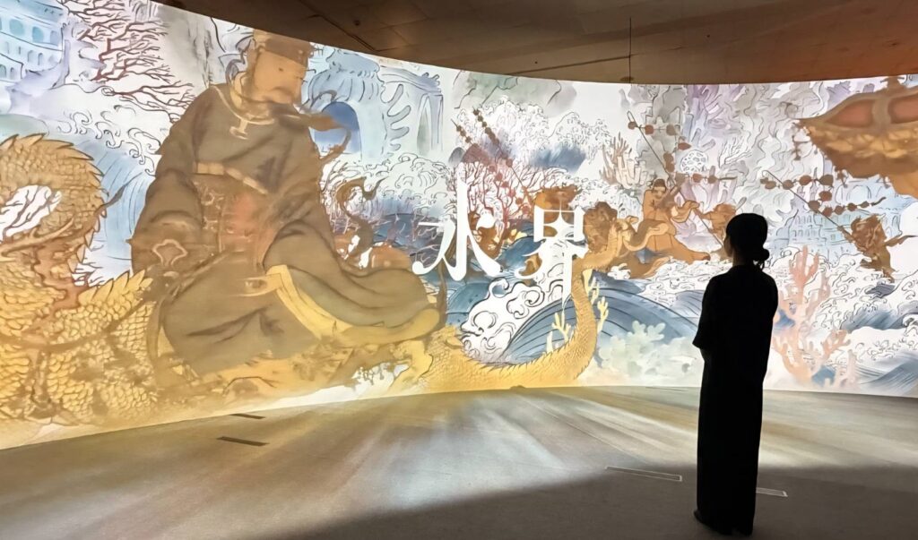 ▲現場展出的作品,極具主題性與文化內涵。(圖/故宮 提供)